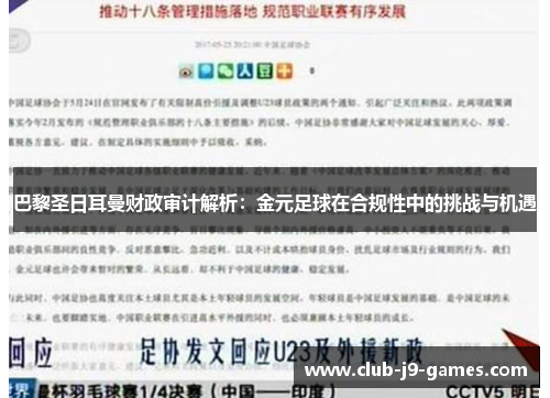 巴黎圣日耳曼财政审计解析：金元足球在合规性中的挑战与机遇